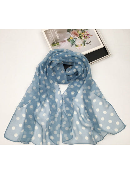 Scarvii - Polka Dot Scarf -  Classic &amp; Versatile