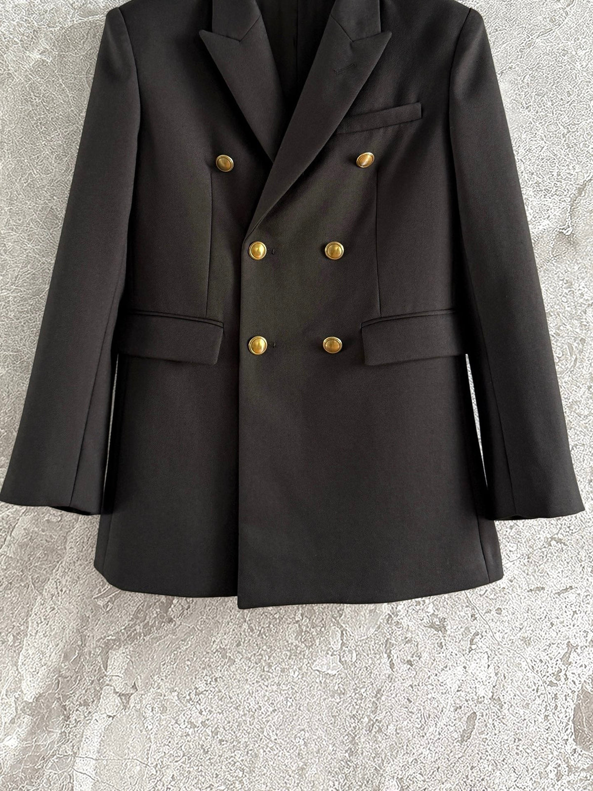 YSL Suit Jacket Black Wool
