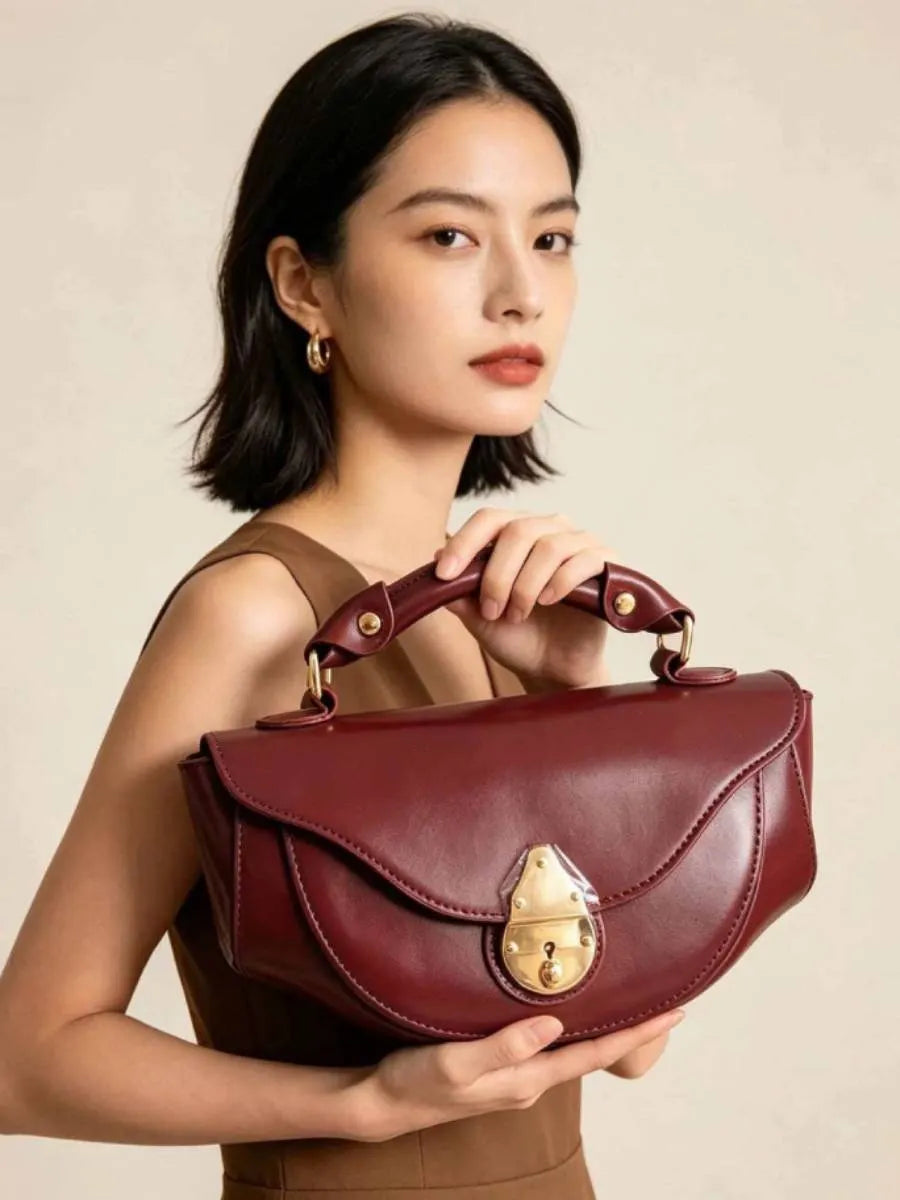 Persephone Retro Boat Crossbody Bag
