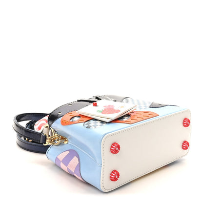 LV X ZIPING WANG Calfskin Patchwork Mini Artycapucines Multicolor