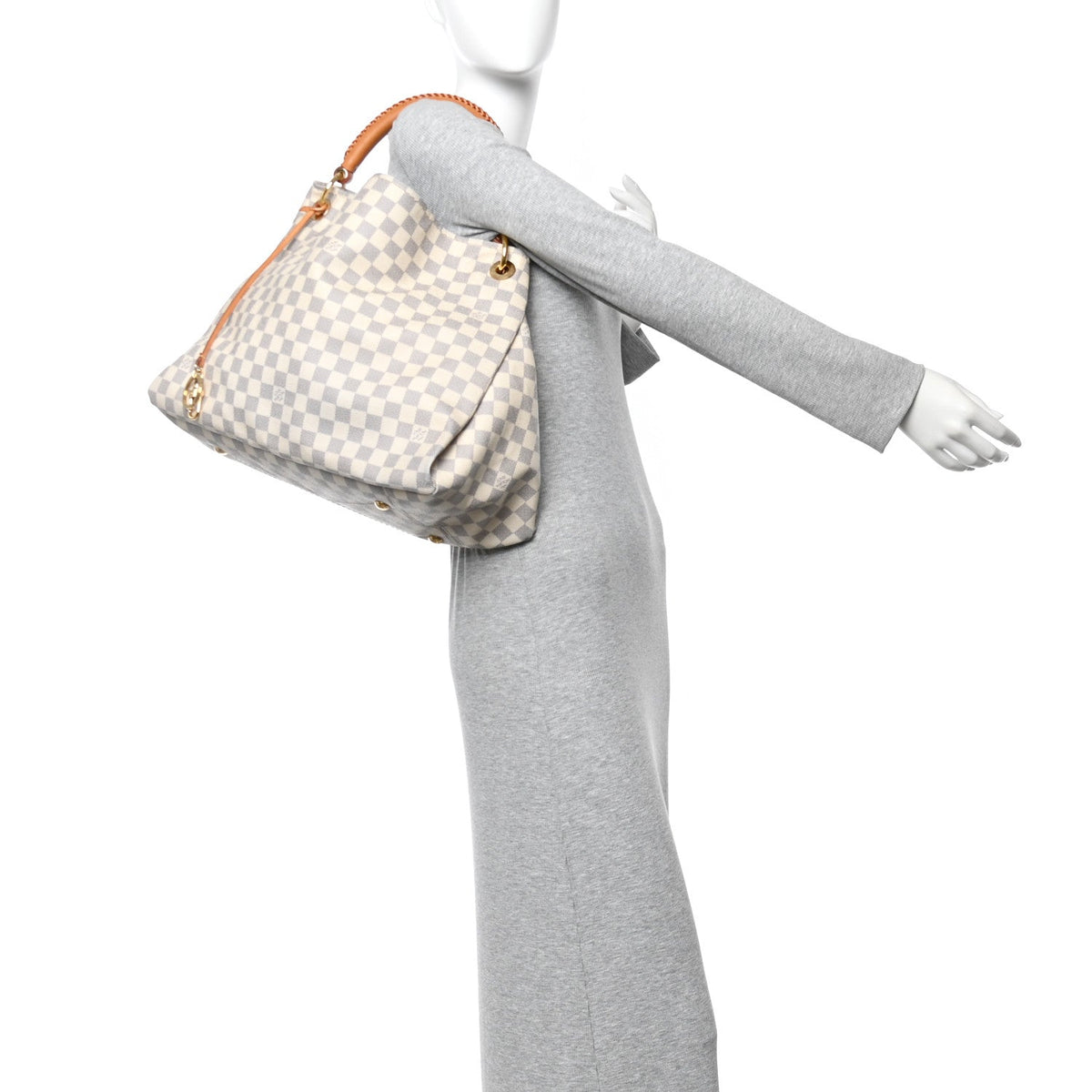 Damier Azur Artsy MM