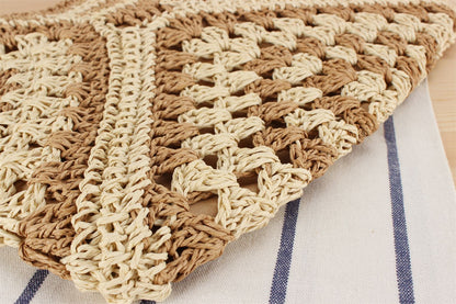 Crochet Market Bag High Capacity Woven Bag