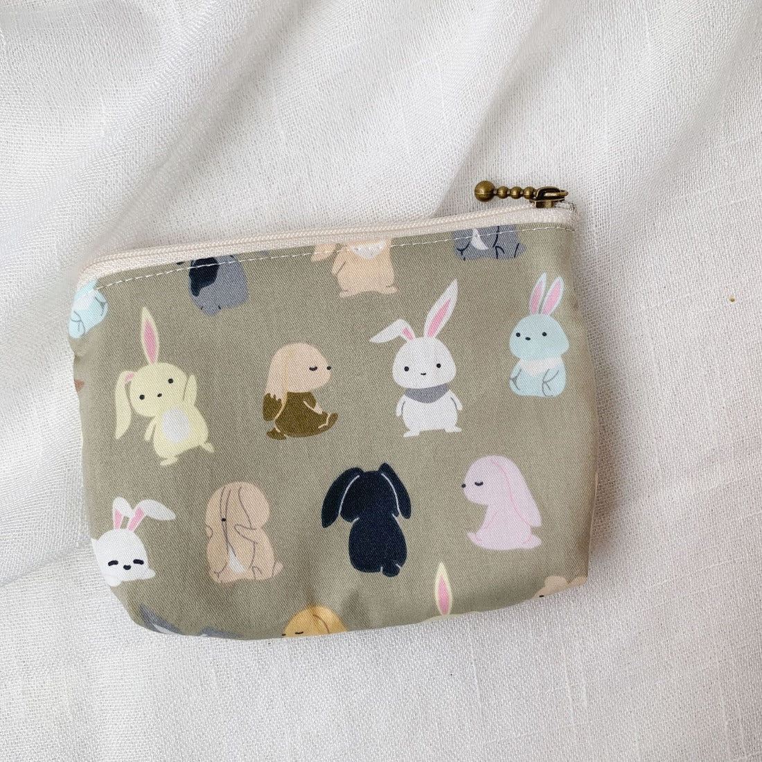 Cosbai - Canvas Printed Coin Purse