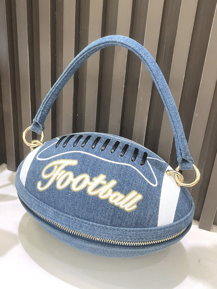 Rosalie Football-Shaped Bag