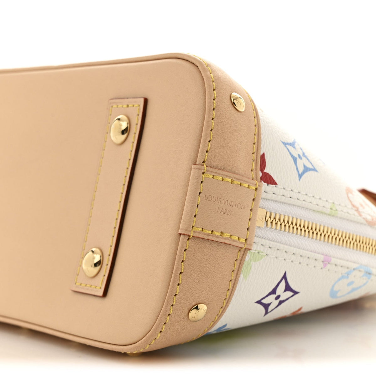 LV x TM Monogram Multicolor Alma BB White