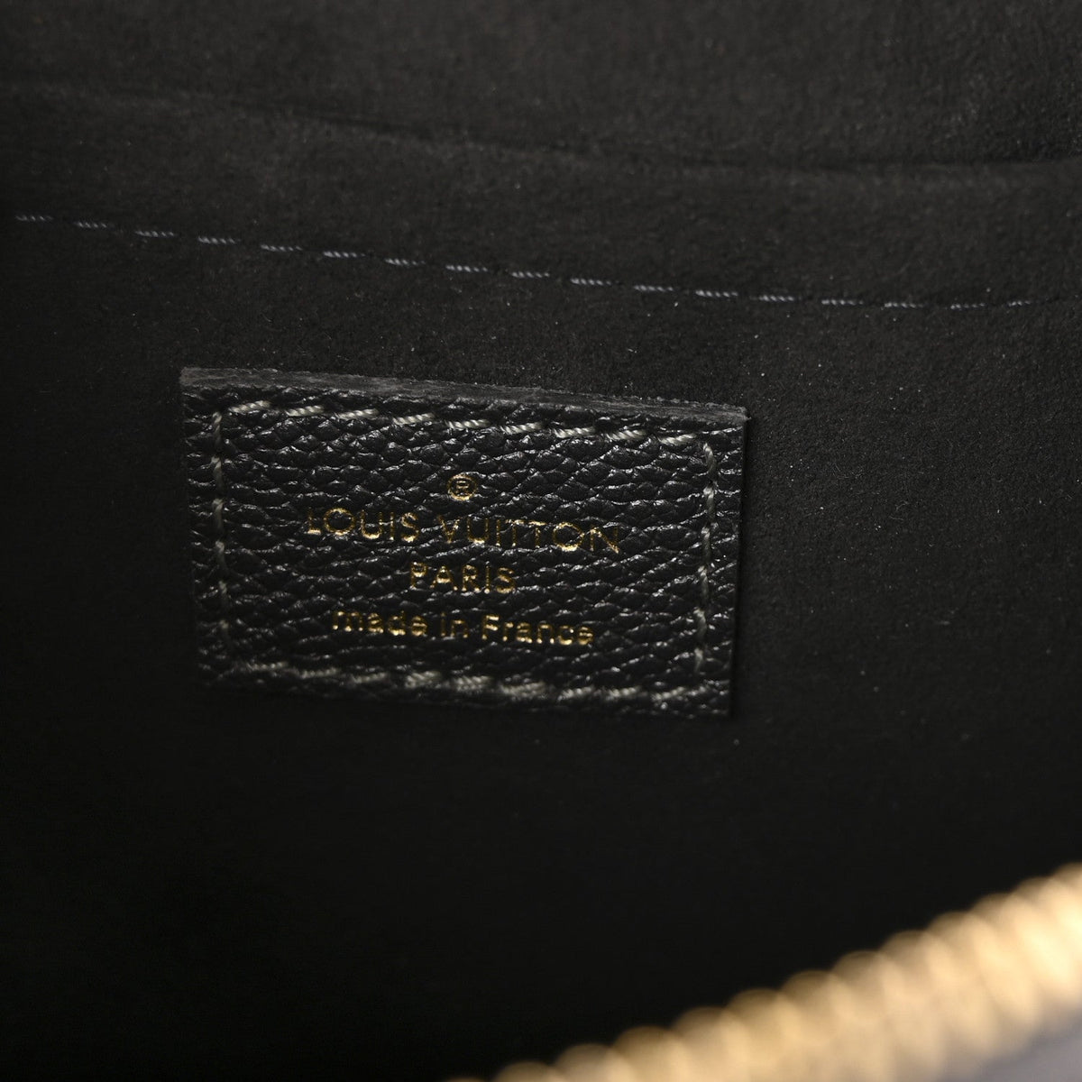 Shimmery Empreinte Monogram Giant Speedy Bandouliere 20 Gun Metal