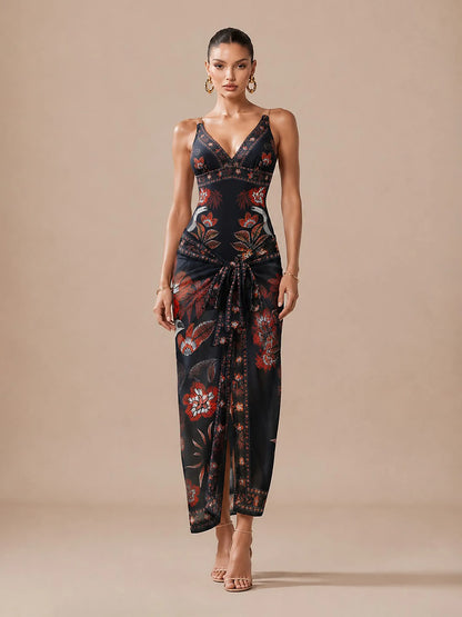 Penelope Printed Swimsuit Set