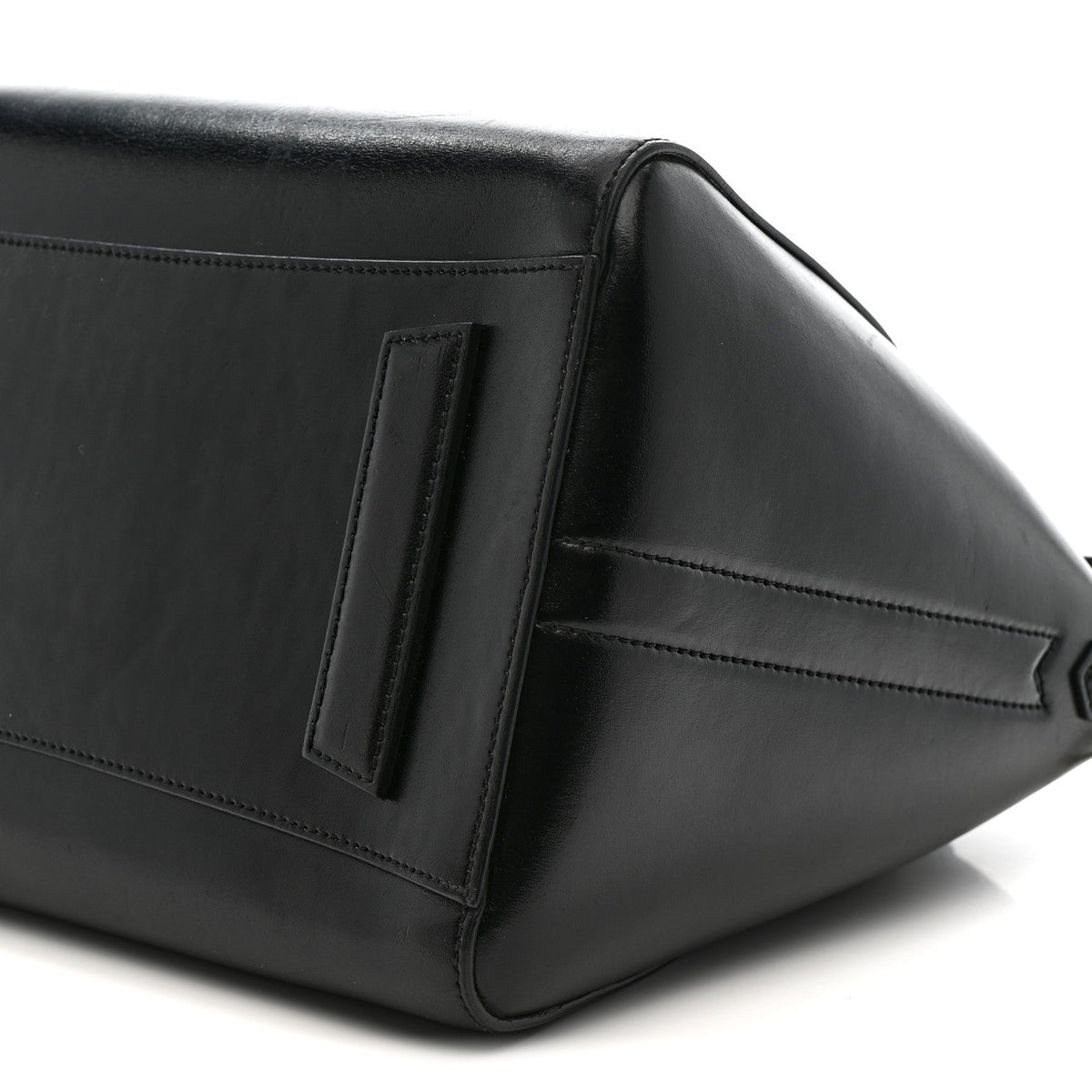 Shiny Lord Calfskin Medium Antigona Black