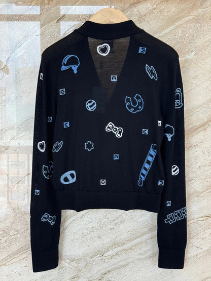 HERMES 25S CARDIGAN SWEATER 002