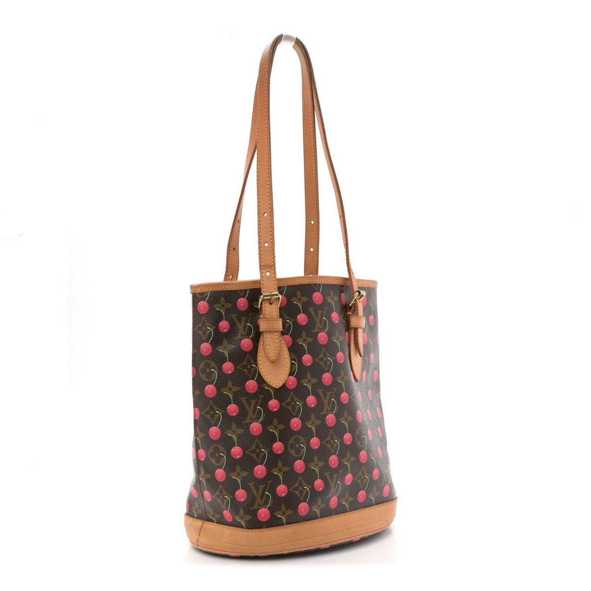 Monogram Cerises Bucket Bag