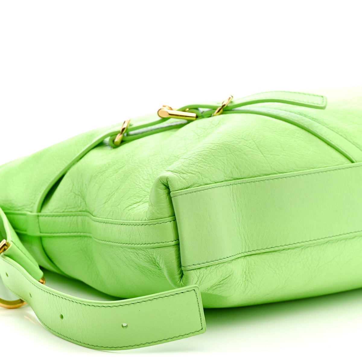 Calfskin Medium Voyou Bag Green