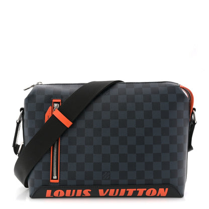 Damier Cobalt Race Discovery Messenger
