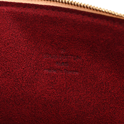 Monogram Multicolor Pochette Accessories White