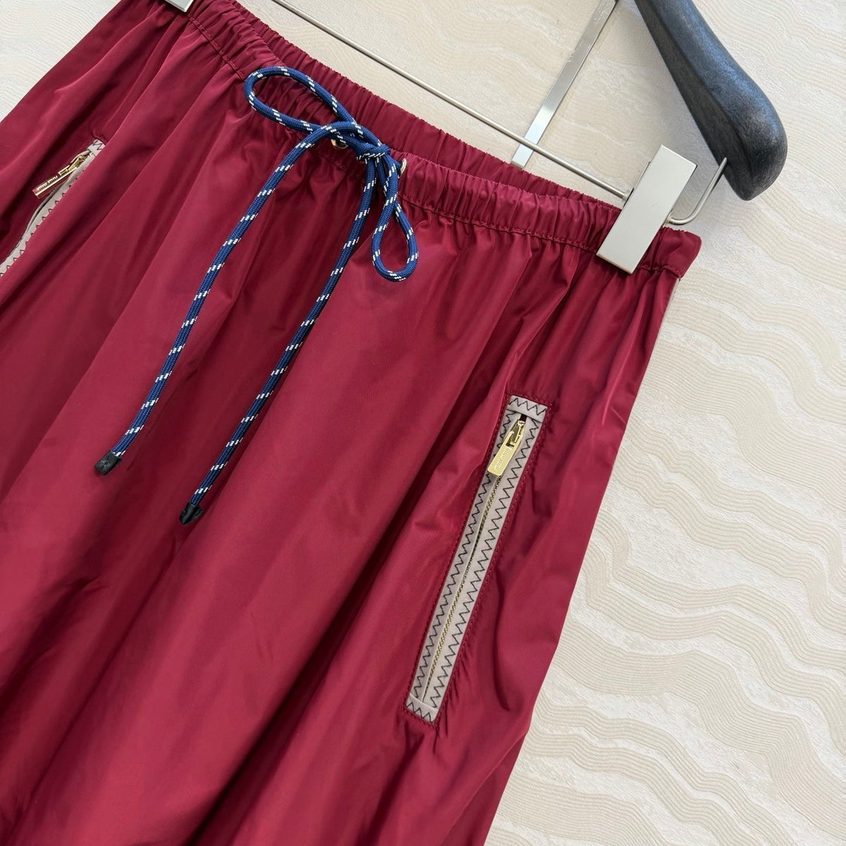 Miu 26s Skirt Red Polyamide 346209