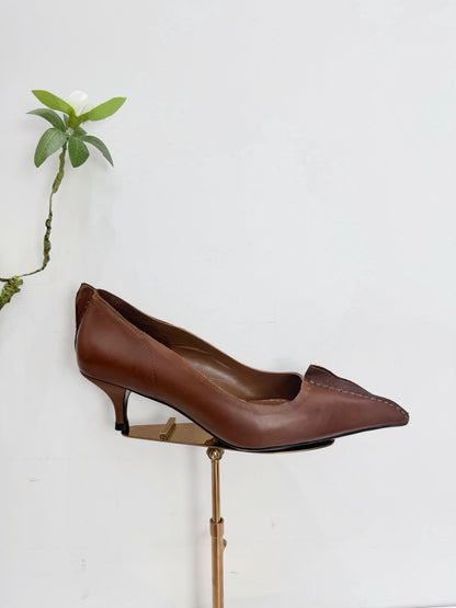 PRA 26SS Pump 55 Brown Cowhide 592416