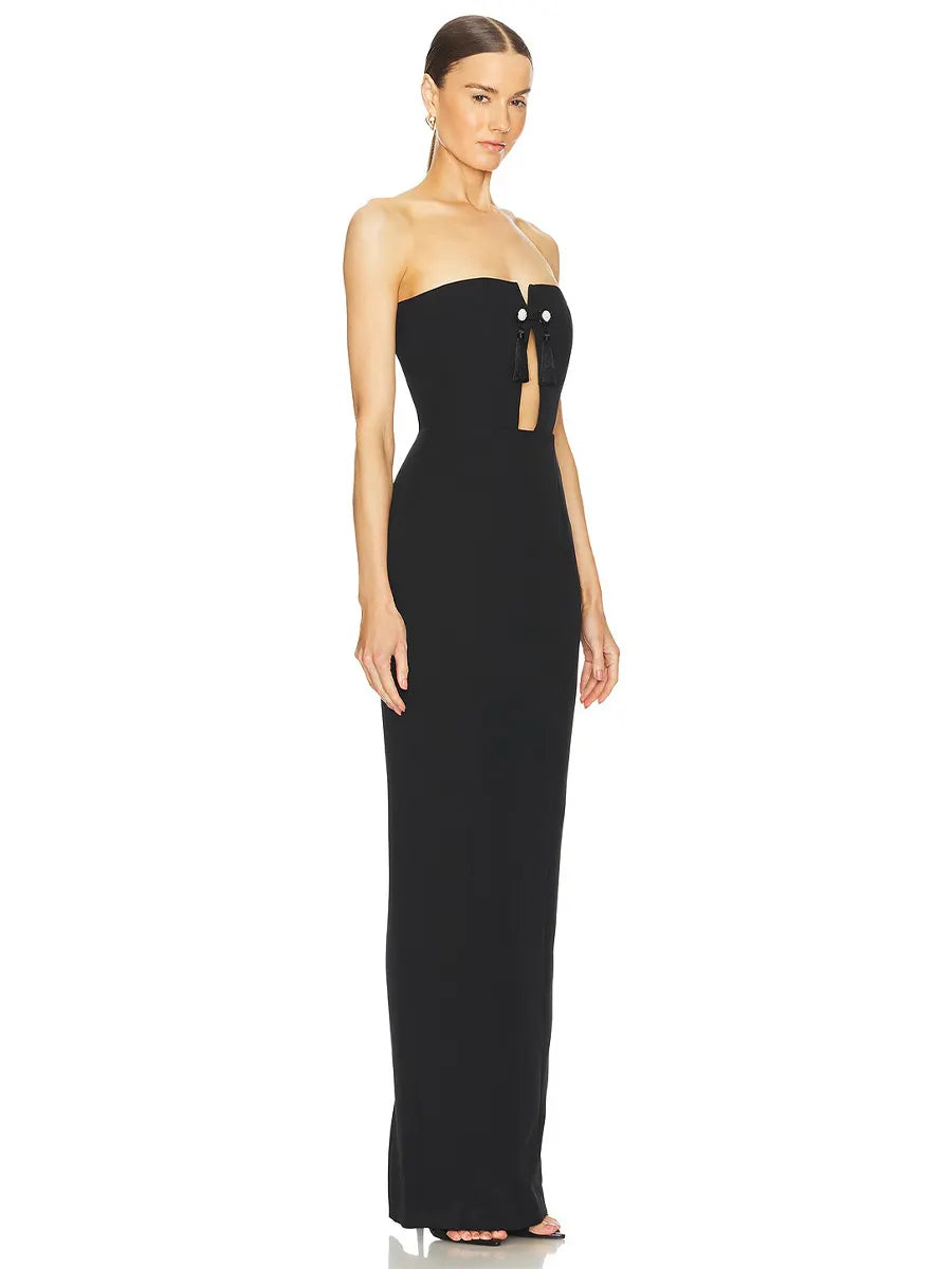 Flora Maxi Dress In Back