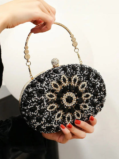 Ariella Infinity Gemstone Evening Clutch