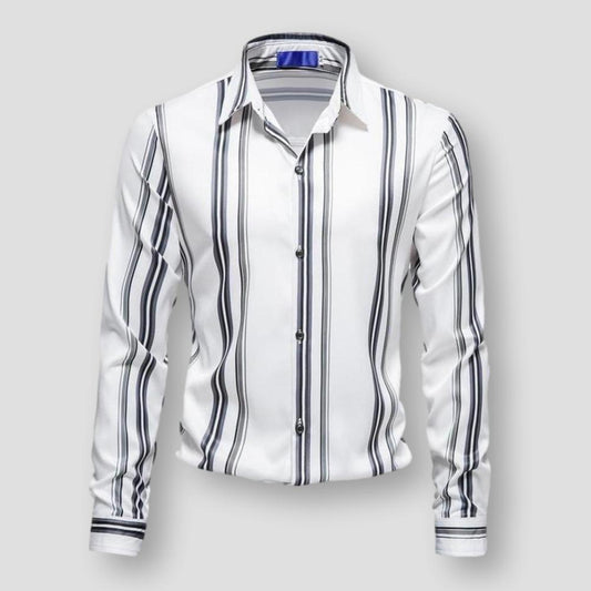 Saint Morris Milan Striped Dress Shirt