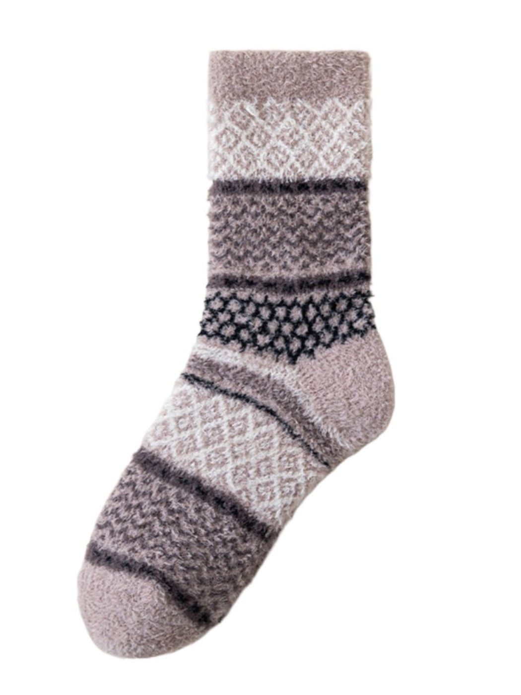 Rufia - Cozy Fleece Thick Mid-Calf Socks