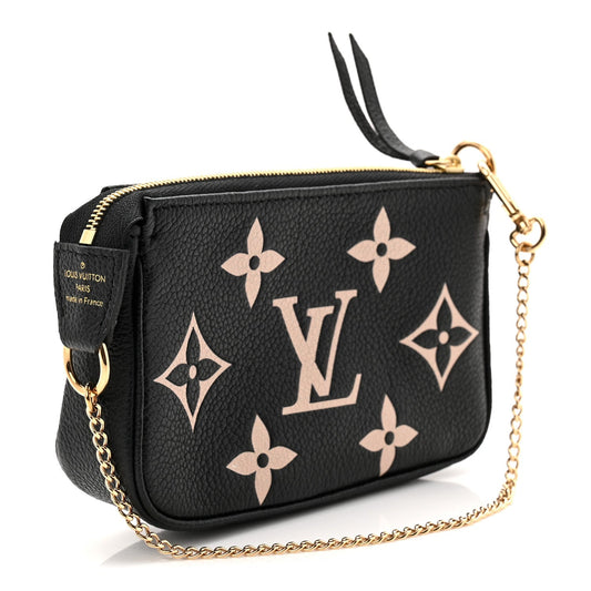 Empreinte Monogram Giant Mini Pochette Accessories Black