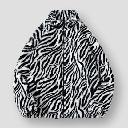 Sky Madrid Avon Zebra Coat