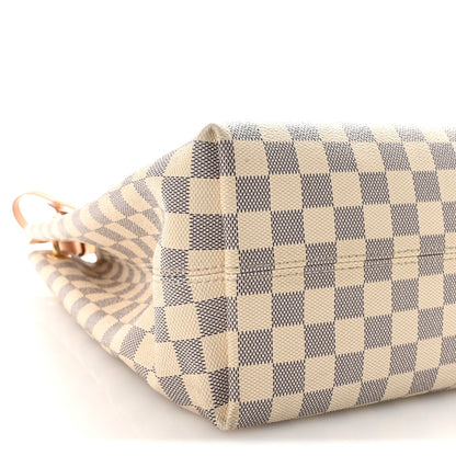 Damier Azur Graceful MM Rose Ballerine