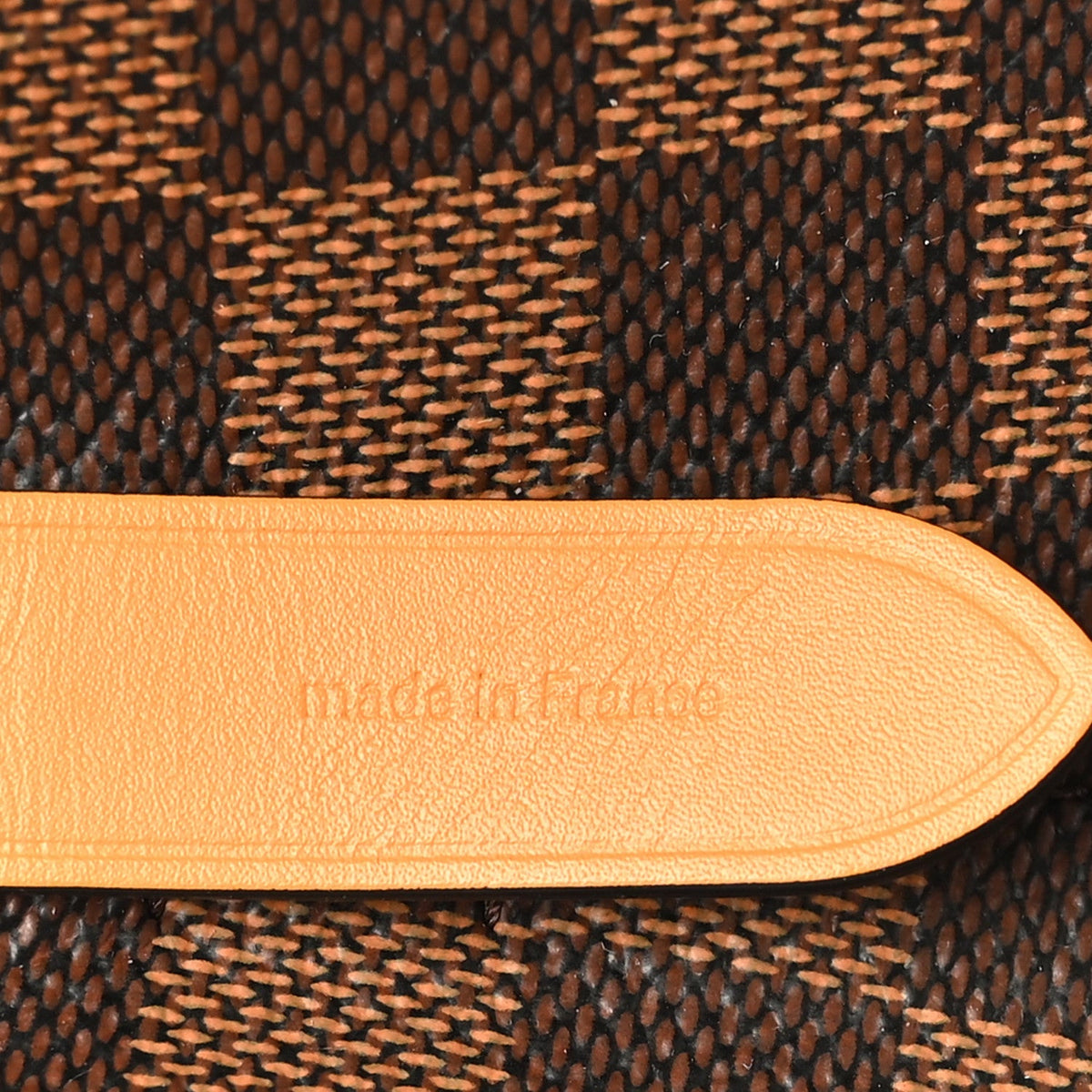Damier Ebene Neonoe MM Safran