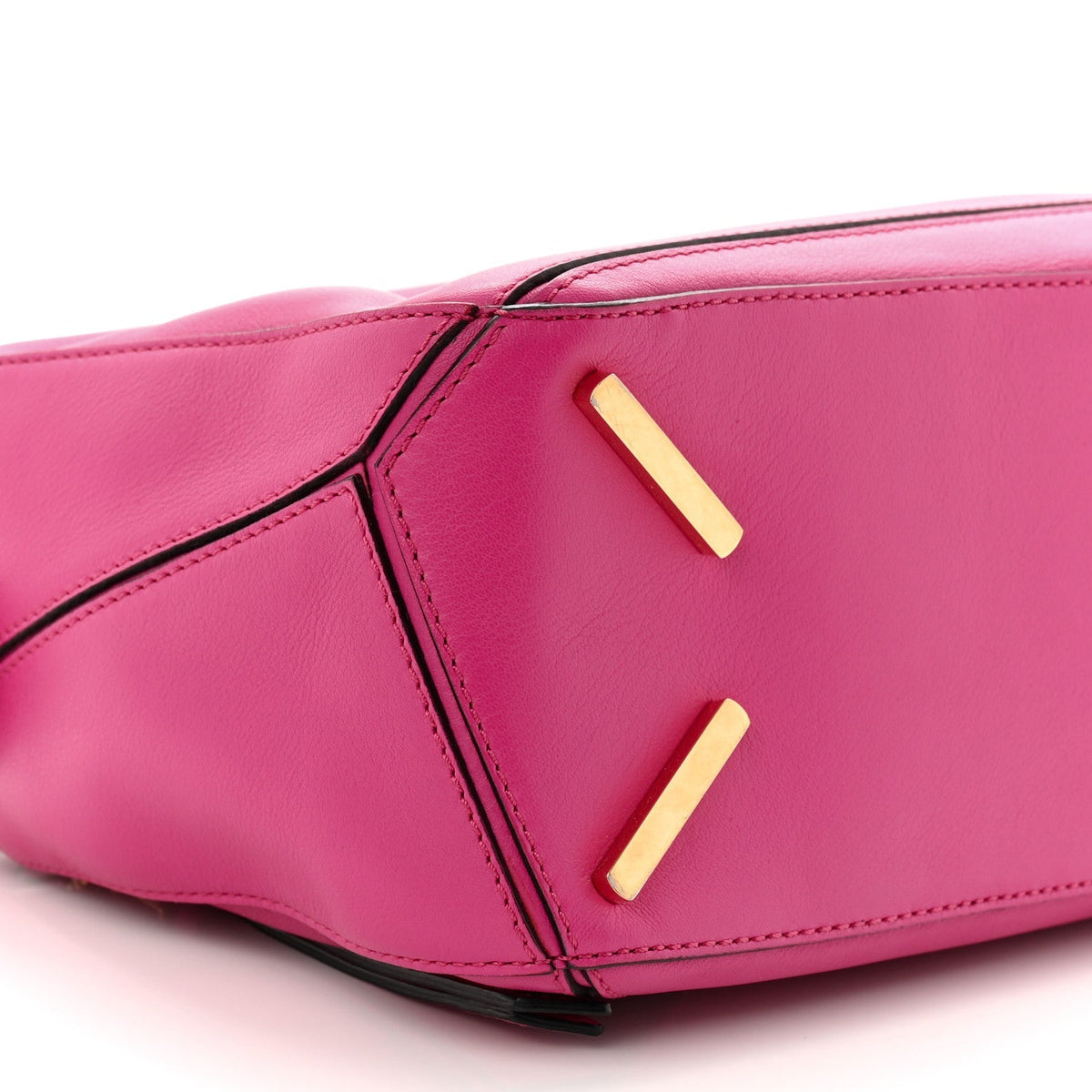 Calfskin Small Puzzle Bag Fuchsia