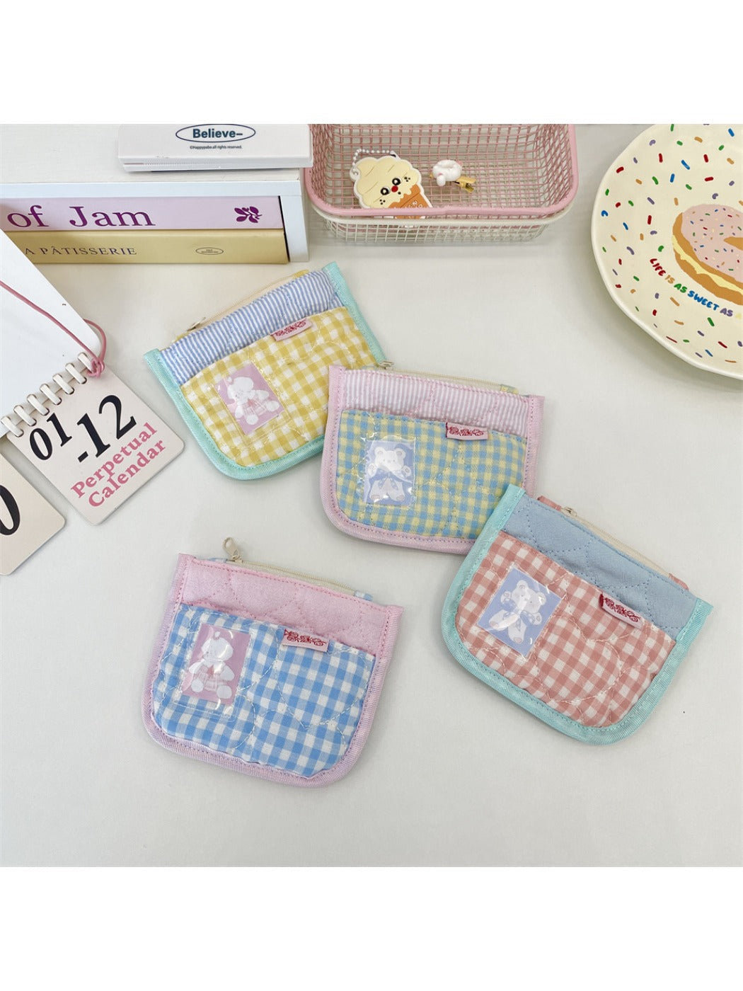 Cosbai - Sweet Cute Card Holder Coin Pouch