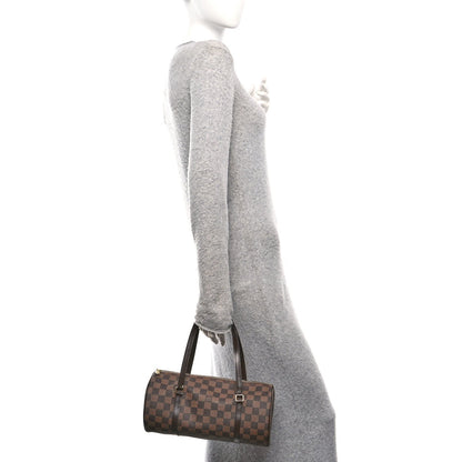 Damier Ebene Papillon 30 With Companion