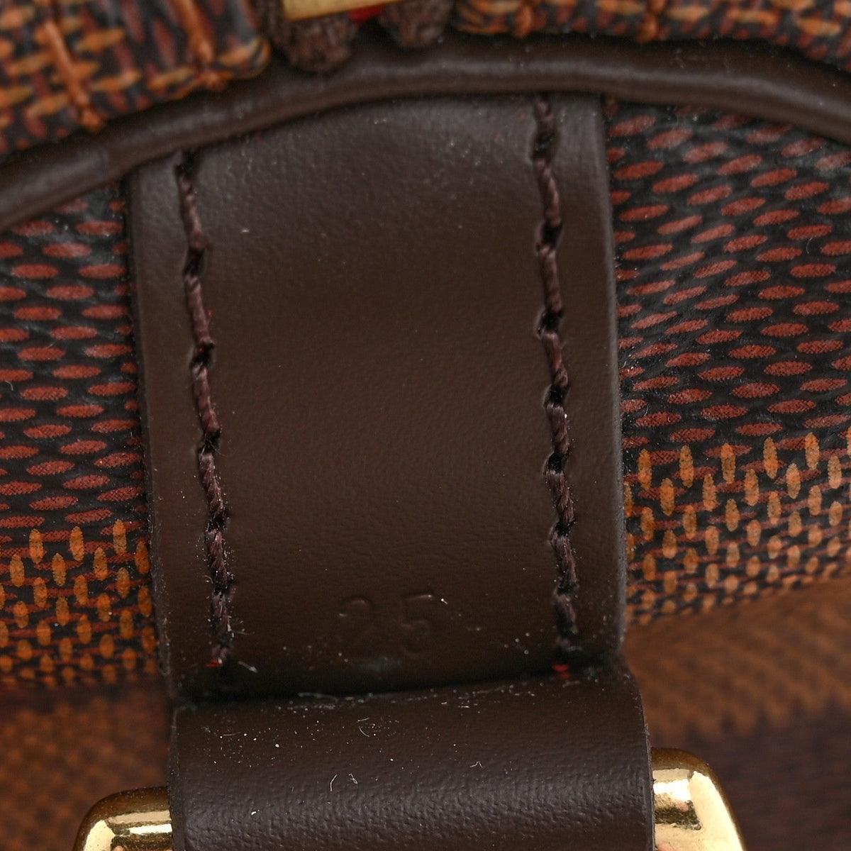 Damier Ebene Speedy Bandouliere 25