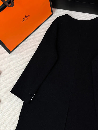 HERMES 25S CASHMERE COAT 196