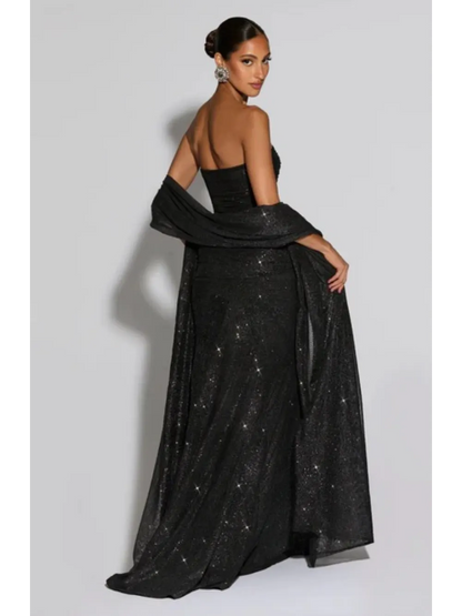 Anika Maxi Dress In Black