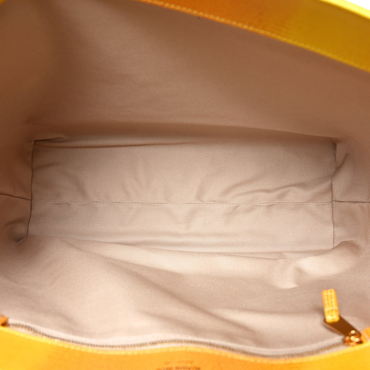 Calfskin Lizard Embossed Medium London Tote Marigold