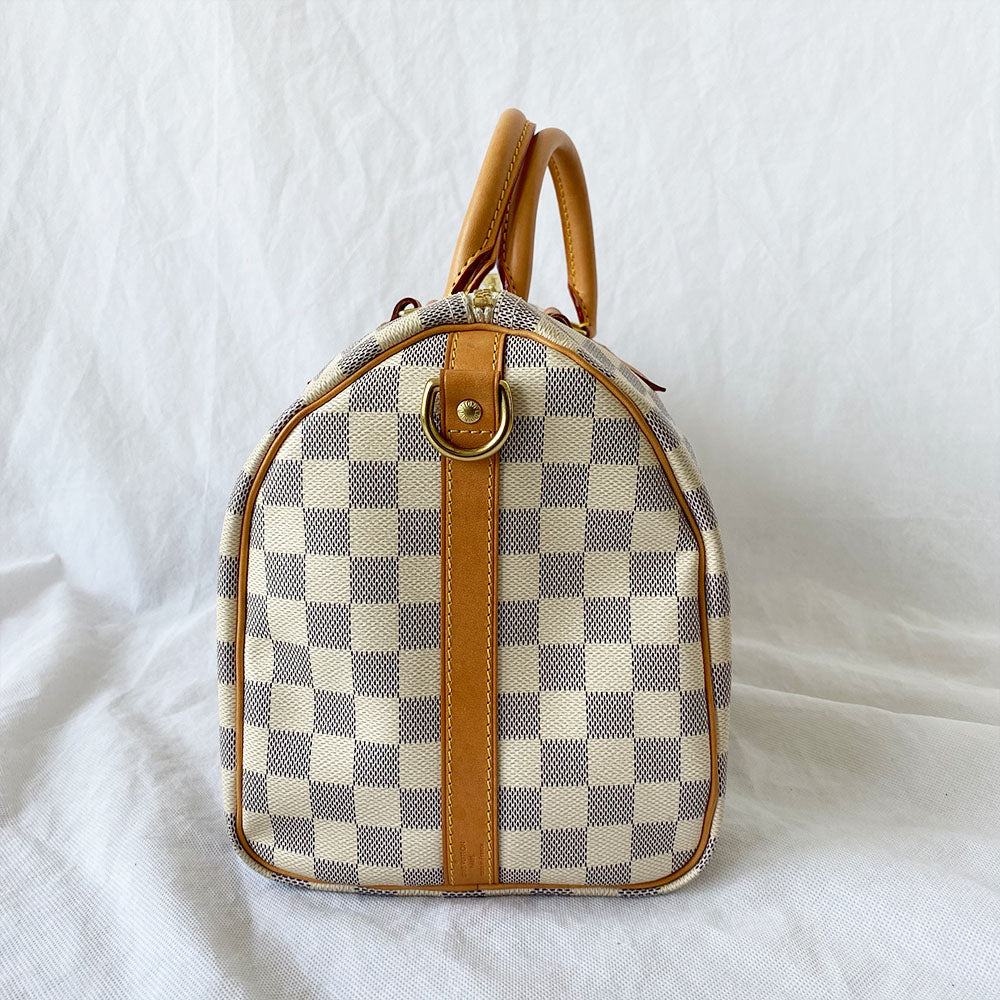 Louis Vuitton Speedy Bandoulière 30 Azur handbag