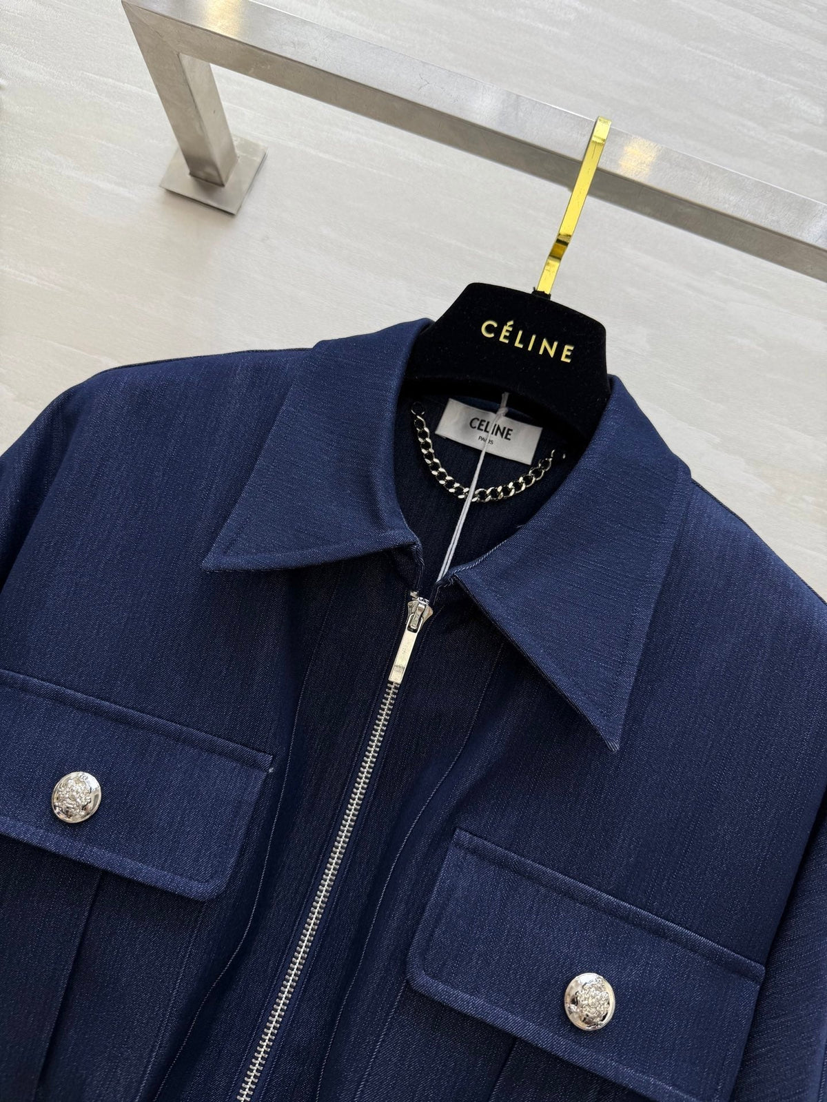 Celine 25 Drawstring Jacket Polyester 298413