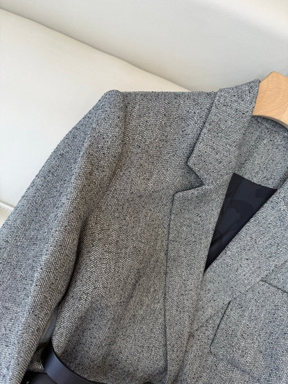 CHANEL 25S LONG BLAZER COAT 492