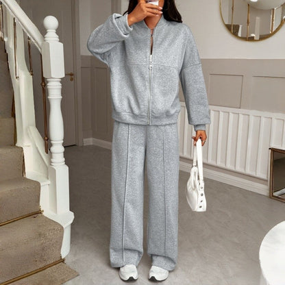 Two Piece Jacket Pants Set