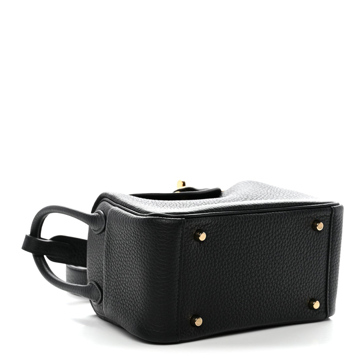 Taurillon Clemence Mini Lindy 20 Black