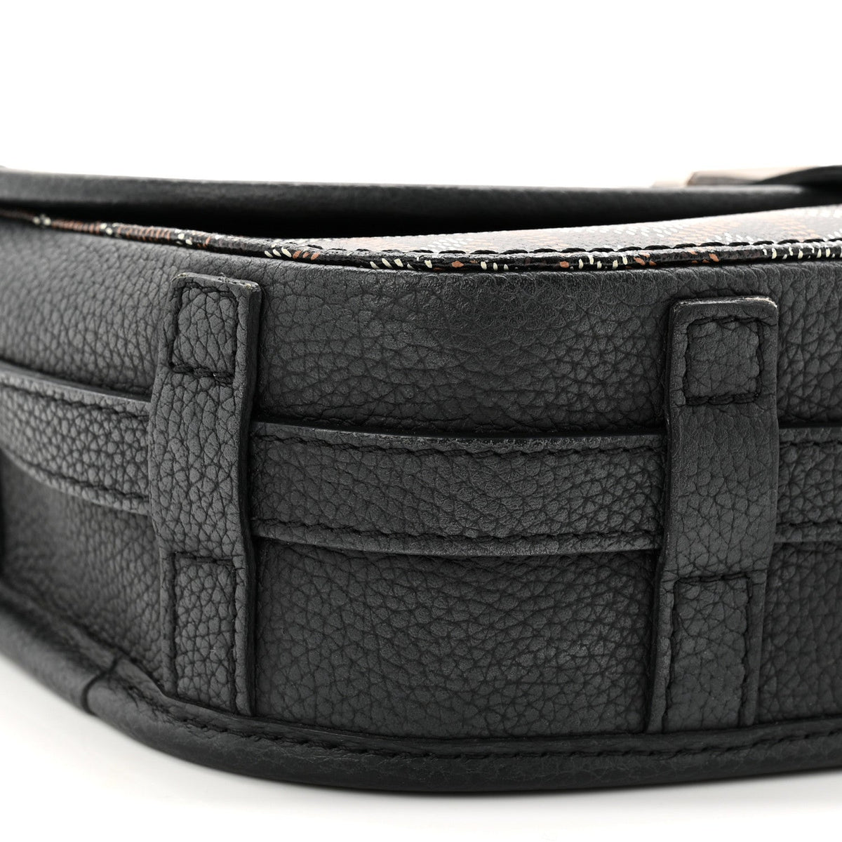 Goyardine Belvedere II PM Messenger Bag Black