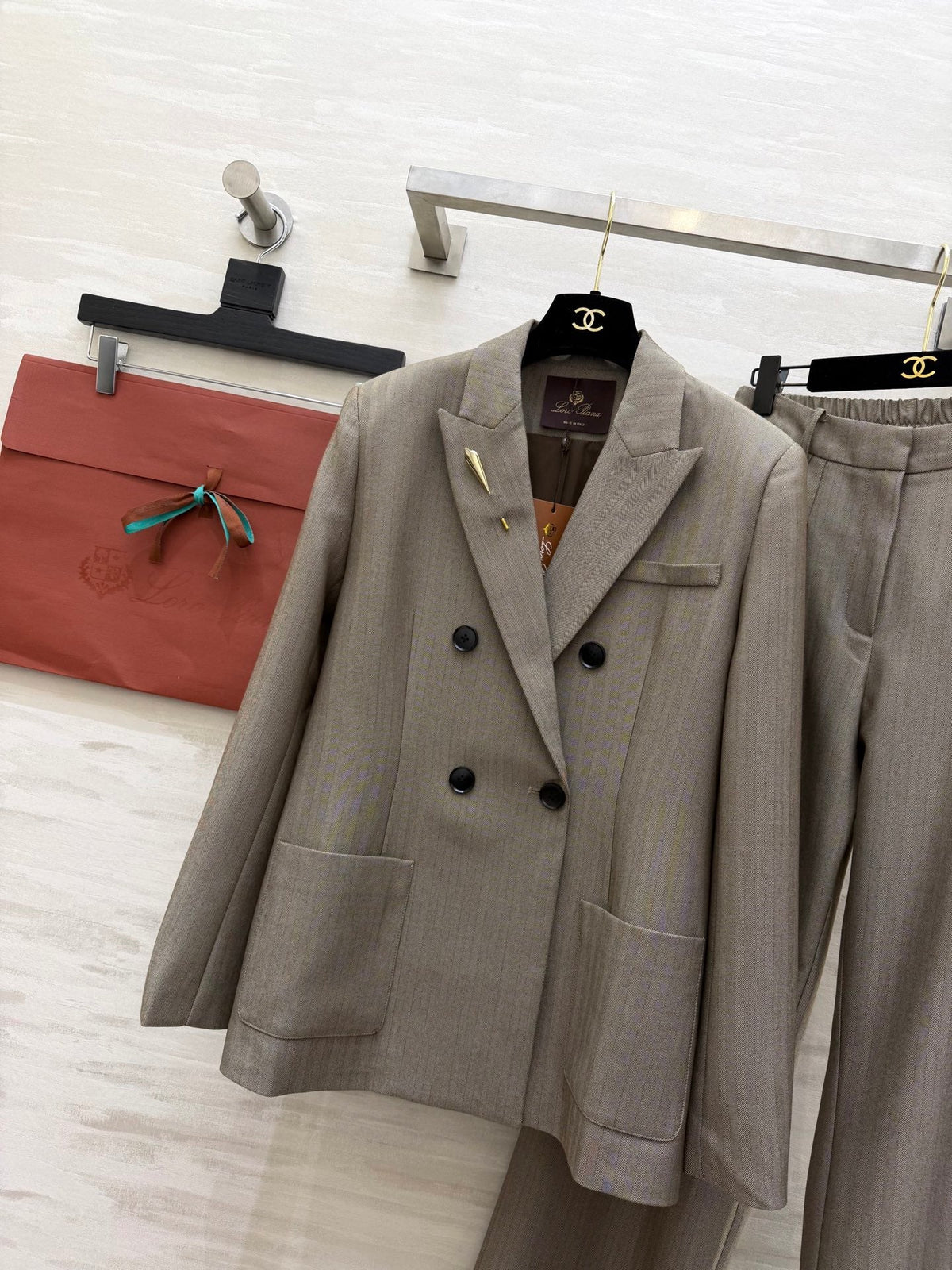 LP Milano Set Taupe Virgin Wool 346552