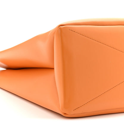 Cowhide Shopper Bag MM Safran