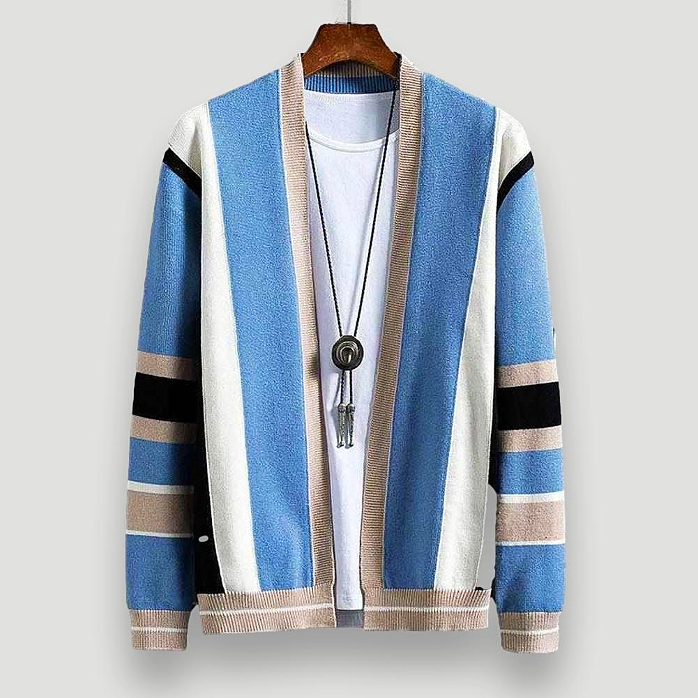 Saint Morris Graphic Loose Cardigan