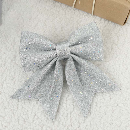 Sparking Bow Knot Christmas Tree Wall Hanging