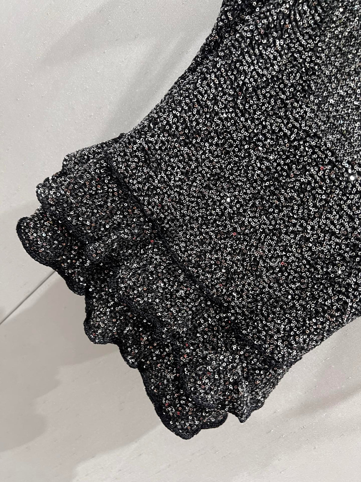 CC 25 Rhinestones Tank Top Black Polyamide