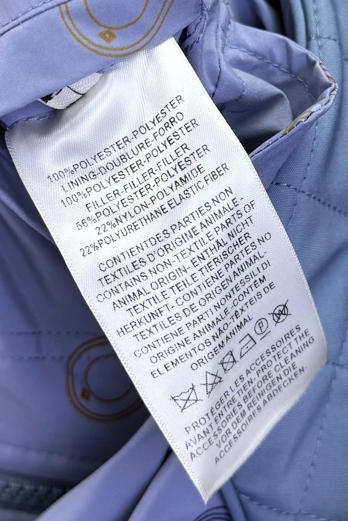 HERMES 25S REVERSIBLE COTTON JACKET 161