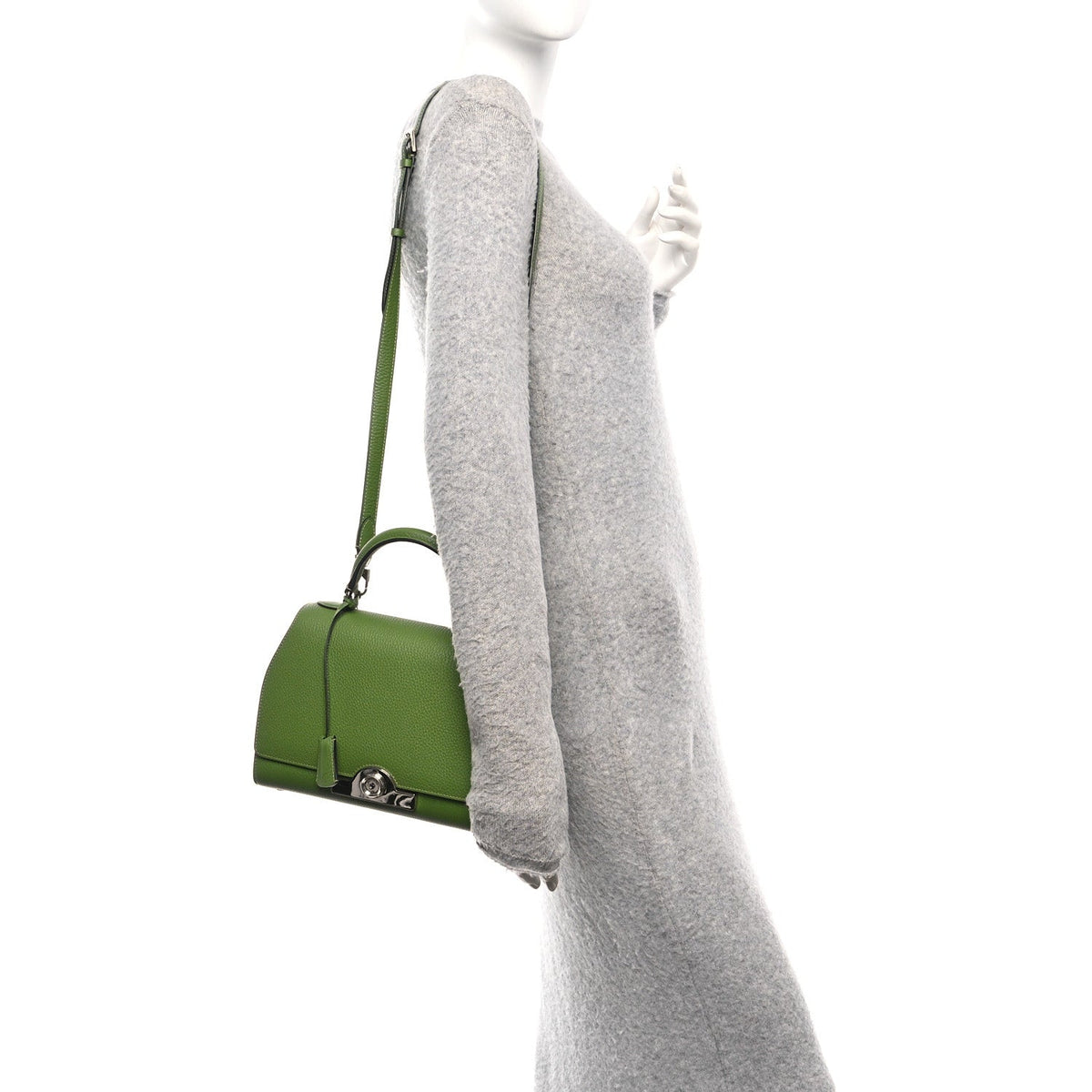 Taurillon Blush Rejane PM Green