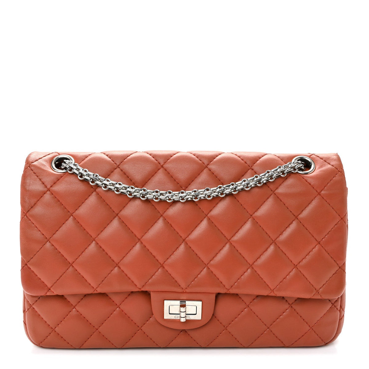 Lambskin Quilted 2.55 Reissue 226 Flap Dark Beige