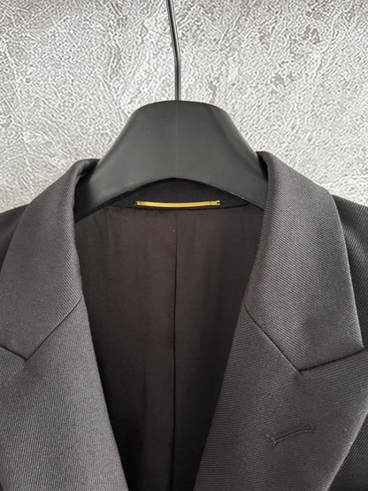 YSL Suit Jacket Black Wool