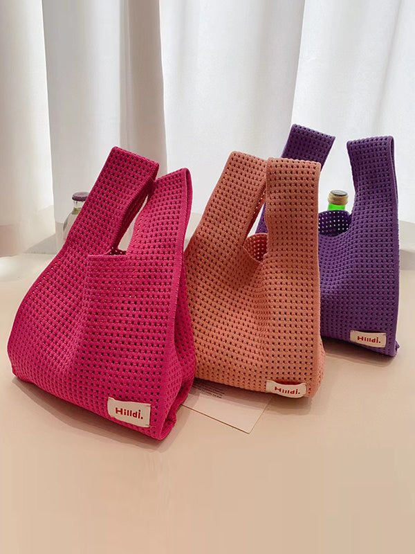 Korean-Style Hollow Bags Accessories Handbags
